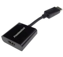 PremiumCord adaptér DisplayPort - HDMI (Male/Female), 15cm kportad03