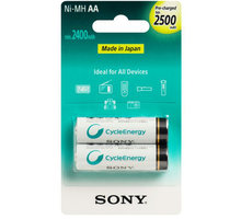 Sony NiMH nabíjecí baterie AA / 2500 mAh / 2 ks v blistru_1959125477