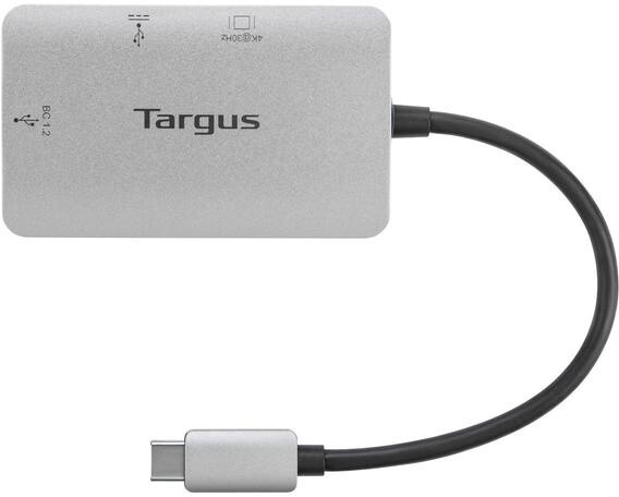 Targus hub USB-C - USB 3.0, USB-C, HDMI, 4K@30Hz, PD, 100W, stříbrná_171409071