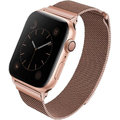 UNIQ řemínek Dante Apple Watch Series 4 Mesh Steel 40mm, růžovo/zlatá_118612251