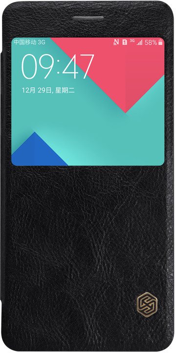 Nillkin Qin S-View Pouzdro Black pro Samsung A510 Galaxy A5 2016_220175118