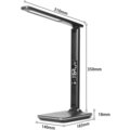 IMMAX LED stolní lampička Kingfisher, Qi nabíjení, bílá_1416390813