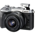 Canon EOS M6 + EF-M 15-45mm IS STM, stříbrná_1399345076