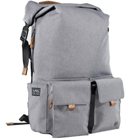 PKG Concord Laptop Backpack 15&quot; batoh na notebook, světle šedá_1100515719
