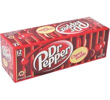 Dr. Pepper Cherry Vanilla, třešeň/vanilka, 355 ml, 12ks