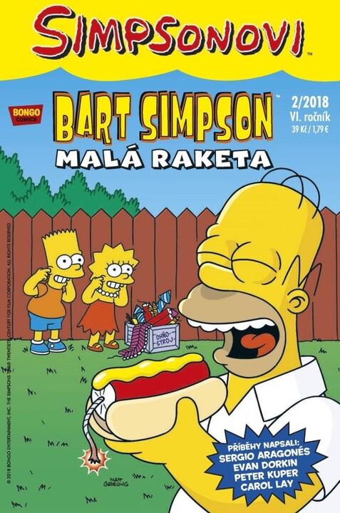 Komiks Bart Simpson: Malá raketa, 2/2018_1330293522