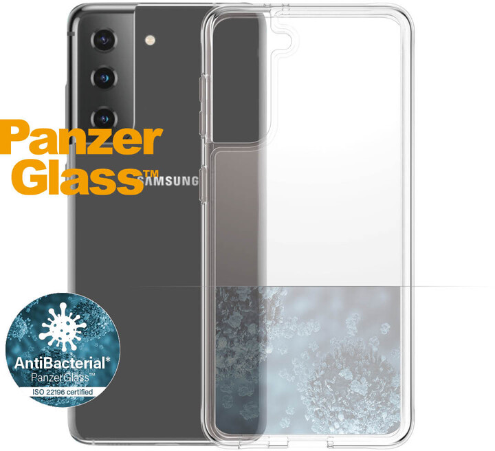PanzerGlass ochranný kryt ClearCase pro Samsung Galaxy S21, antibakteriální, transparentní_761071952