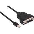 Club3D Mini DisplayPort 1.1 na DVI-D, single link, aktivní adaptér, 17cm_1564204574