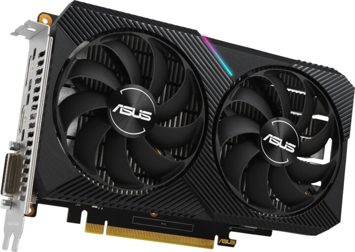 ASUS GeForce DUAL-GTX1650-O4GD6-MINI, 4GB GDDR6_5512308