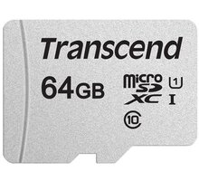 Transcend Micro SDXC 64GB 300S UHS-I U1 TS64GUSD300S
