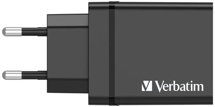 Verbatim síťová nabíječka, 3x USB-A, USB-C, 30W, černá_515574628