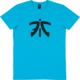 Tričko Fnatic Ess Logo, modré (XL)