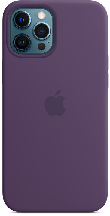 Apple silikonový kryt s MagSafe pro iPhone 12 Pro Max, fialová