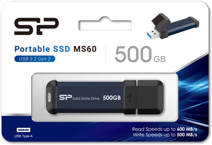 Silicon Power MS60 - 500GB, černá_941232872