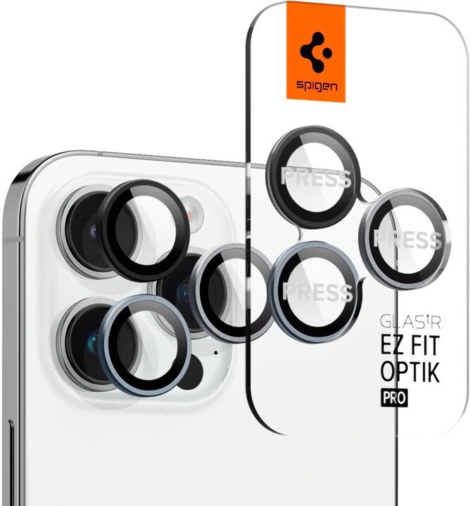 Spigen ochranné sklo EZ Fit Optik Pro pro Apple iPhone 14 Pro/iPhone 14 Pro Max, 2 ks_2086268272