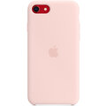 Apple silikonový kryt na iPhone SE (2022), křídově růžová_102968773