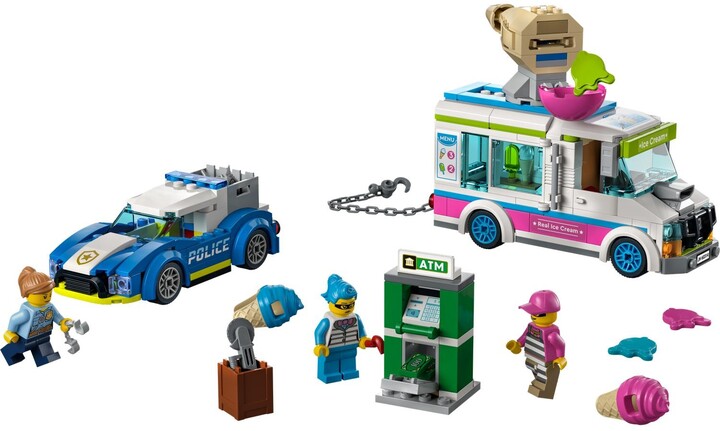 LEGO® City 60314 Policejní honička se zmrzlinářským vozem_1000603844