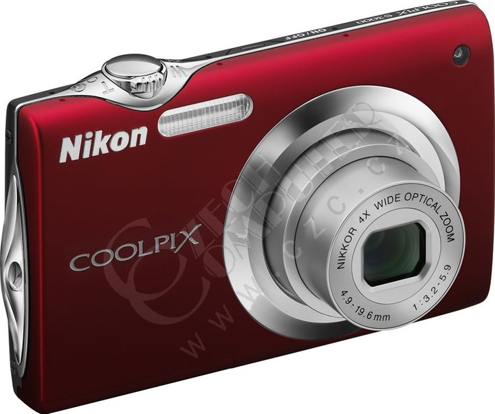 Nikon Coolpix S3000, červený_750810608