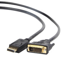 Gembird CABLEXPERT kabel DisplayPort na DVI, M/M, 3m CC-DPM-DVIM-3M