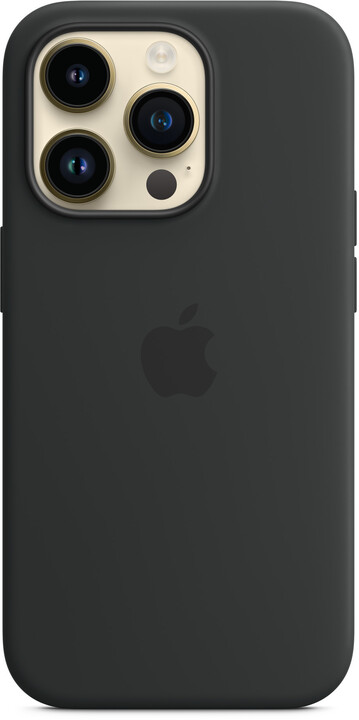 Apple Silikonový kryt s MagSafe pro iPhone 14 Pro, temně inkoustová_1999099185