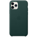 Apple kožený kryt na iPhone 11 Pro, piniově zelená_2037174370