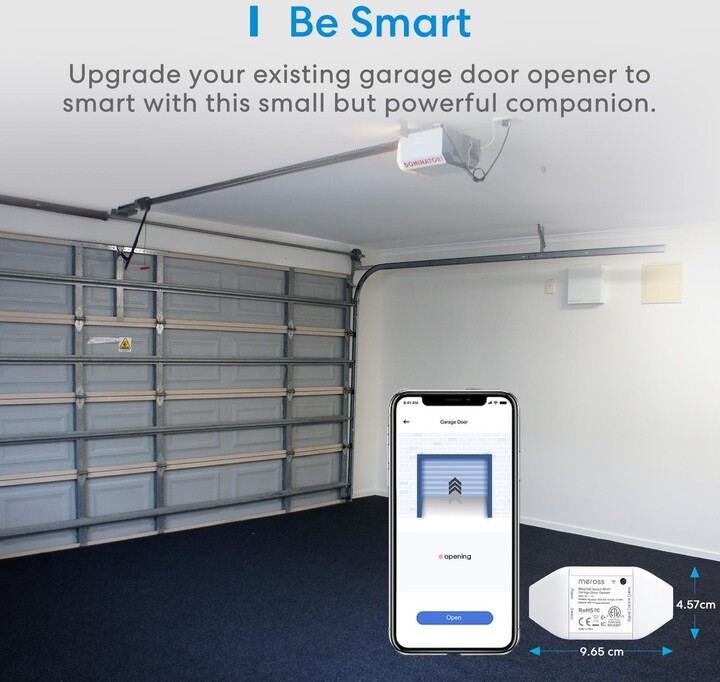 Meross Smart Wi-Fi Garage Door Opener Apple HomeKit_180653195