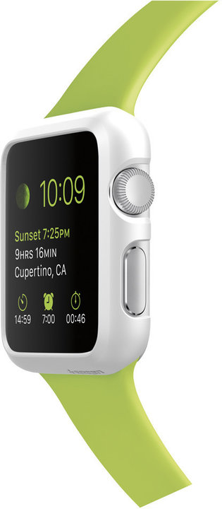 Spigen Thin Fit, smooth white - Apple Watch 38mm_823951262