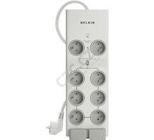 Belkin Conserve přepěťová ochrana 230V (8x zásuvka, bezdrát.vypínač)_522229931