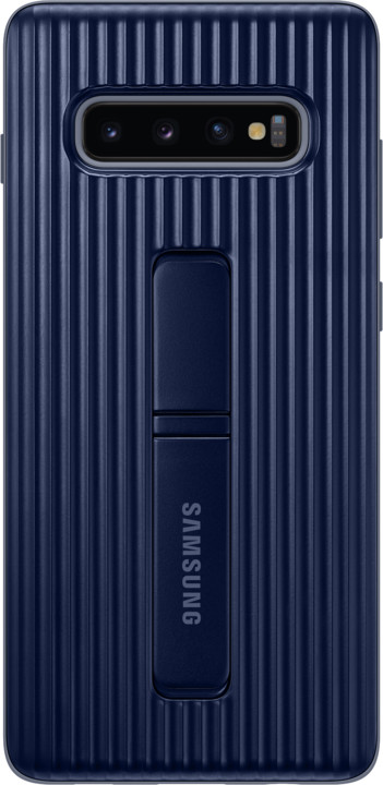 Samsung zadní kryt se stojánkem pro Samsung G975 Galaxy S10+, černá_1650469268