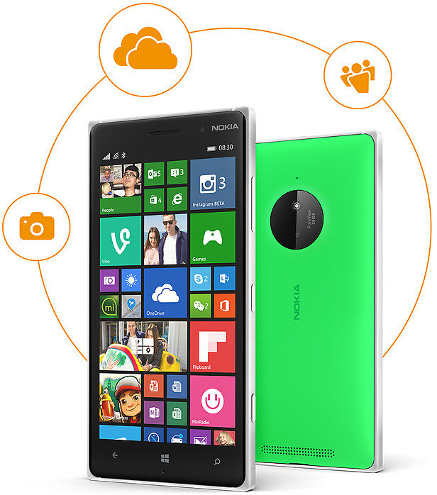 Nokia Lumia 830, oranžová_1000607310