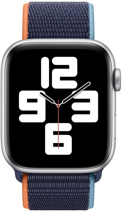 Apple řemínek pro Watch Series, provlékací, sportovní, 44mm, tmavě modrá_119153742