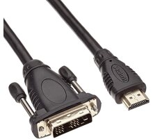 PremiumCord kabel HDMI A - DVI-D M/M 1m