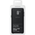 Samsung dvouvrstvý ochranný kryt pro J6, černá_15049938