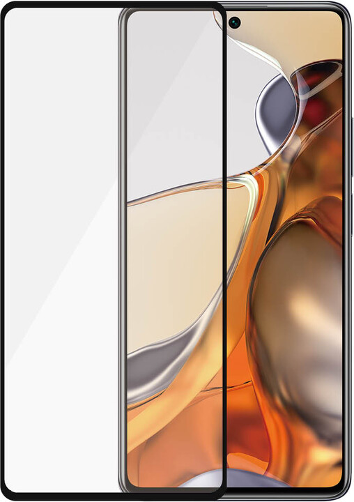 PanzerGlass ochranné sklo Edge-to-Edge pro Xiaomi Mi 11T/11T Pro 5G, černá_1314562488
