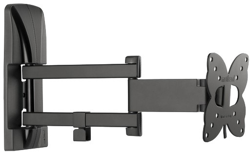 Meliconi 480850 Meliconi Slim Style 100SDR Nástěnný náklonný držák na TV, černá_1031149181