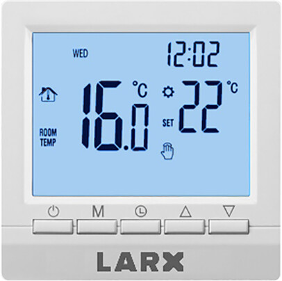 LARX termostat s tlačítky, LDC display_645424662