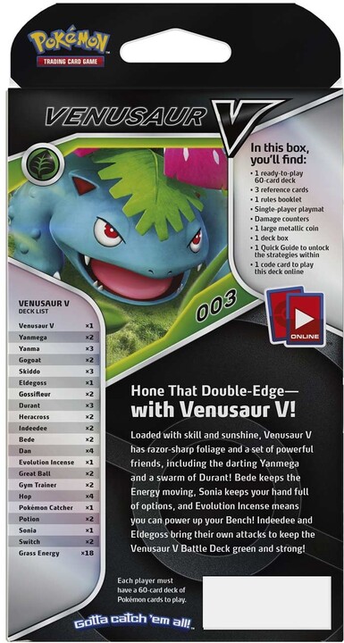 Pokémon TCG: Venusaur V Battle Deck_1432096701