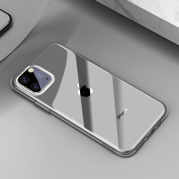 BASEUS Simplicity Series gelový ochranný kryt pro Apple iPhone 11 Pro Max, černá_1893798395