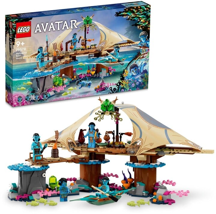 Extra výhodný balíček LEGO® Avatar 75578 Dům kmene Metkayina na útesu a 75575 Setkání s ilu_127746288