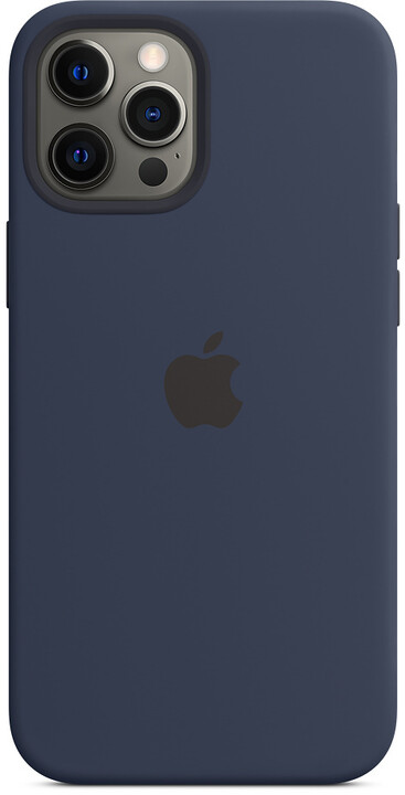 Apple silikonový kryt s MagSafe pro iPhone 12 Pro Max, tmavě modrá_154557577