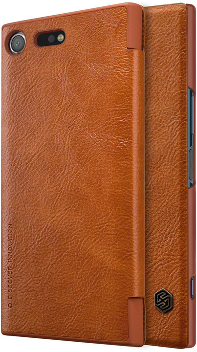 Nillkin Qin Book Pouzdro pro Sony G8142 Xperia XZ Premium, Brown_721956848