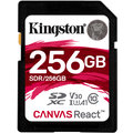 Kingston SDXC Canvas React 256GB 100MB/s UHS-I U3