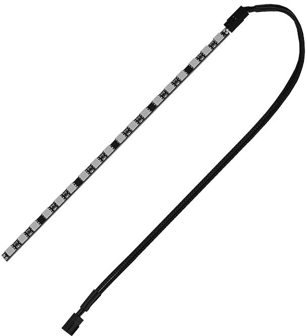 Nanoxia Rigid LED Bar pásek, 20 cm, Red_243881728