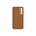 Samsung kožený zadní kryt pro Galaxy S23+, hnědá_1365312093