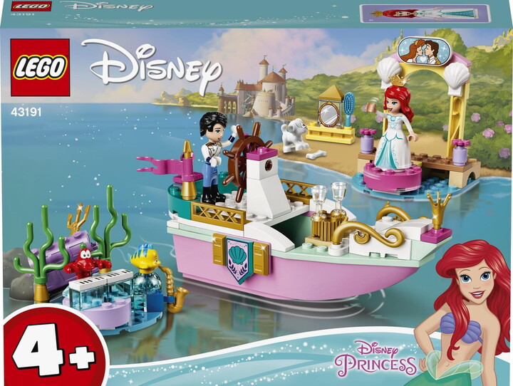 LEGO® Disney Princess 43191 Arielina slavnostní loď_989646712