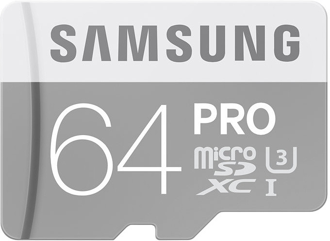 Samsung Micro SDXC PRO 64GB UHS-I U3 + SD adaptér_1462877600