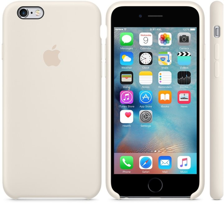 Apple iPhone 6s Silicone Case, Antique bílá_166376732