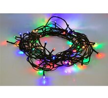 Solight LED venkovní vánoční řetěz, 200 LED, 20m, přívod 5m, 8 funkcí, časovač, IP44, vícebarevný_837302057