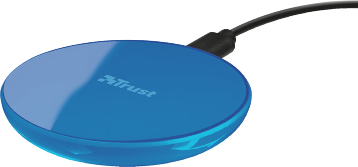Trust Primo Wireless Charger for smartphones, 5W, modrá_1484073966