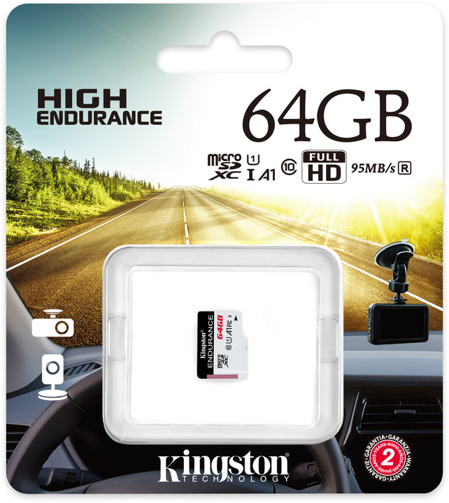 Kingston Micro SDXC 64GB Endurance UHS-I_1317090302